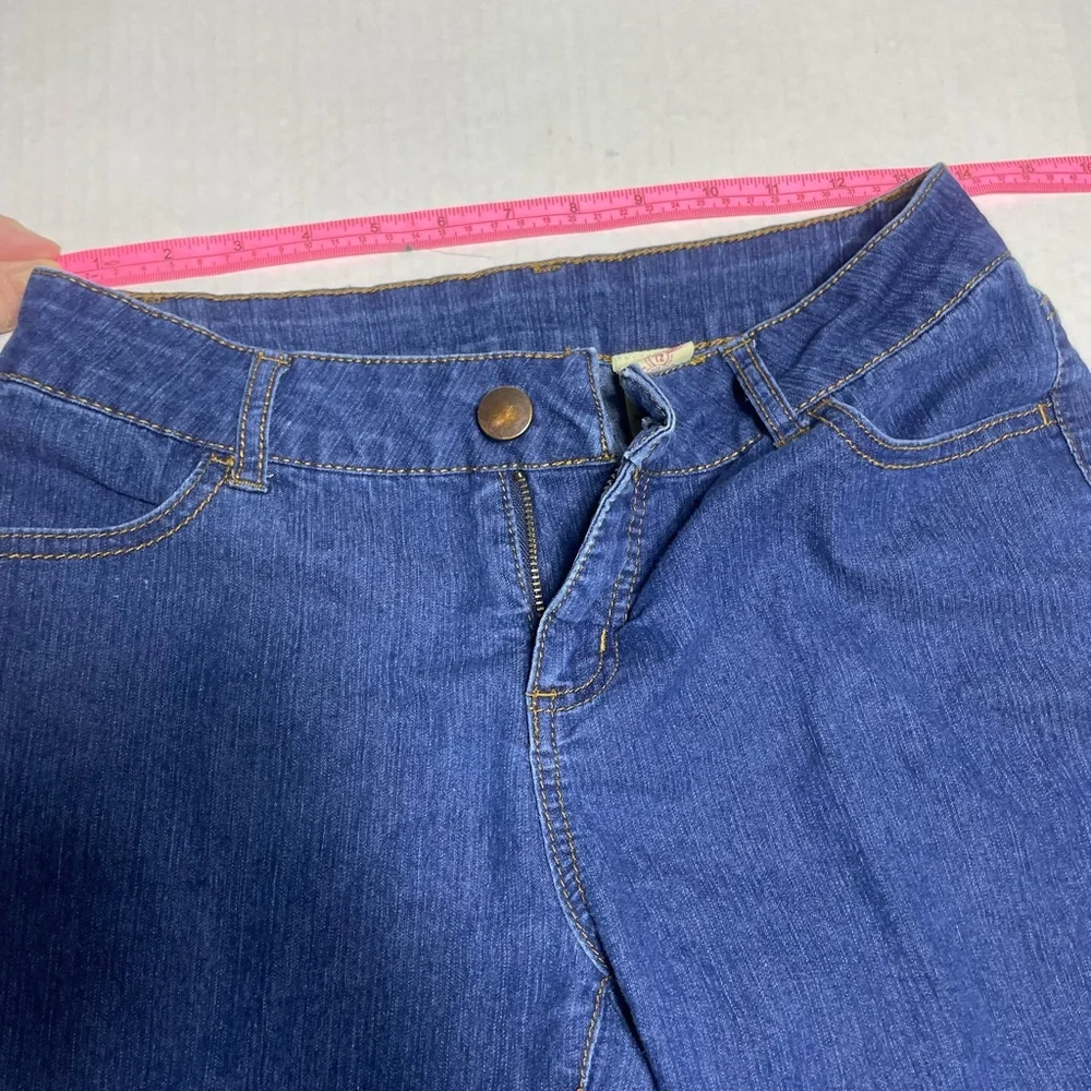 WOMENS FADED GLORY‎ JEANS BERMUDA DENIM JEANS SHORTS SIZE 4